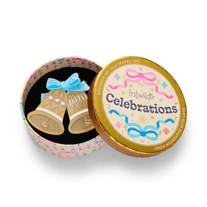 Ringing True Brooch  -  Erstwilder  -  Quirky Resin and Enamel Accessories