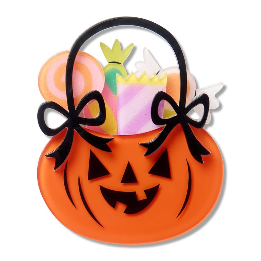 Only Treats Brooch - Bonus Gift  -  Erstwilder  -  Quirky Resin and Enamel Accessories