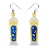 Opa! Ouzo Drop Earrings  -  Erstwilder  -  Quirky Resin and Enamel Accessories