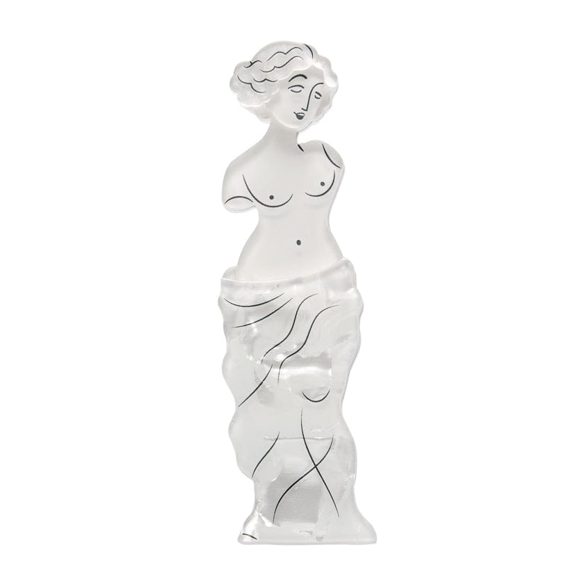 Marble Muse Brooch  -  Erstwilder  -  Quirky Resin and Enamel Accessories