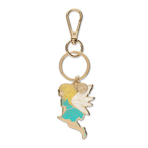 Silky the Fairy Enamel Key Ring  -  Erstwilder  -  Quirky Resin and Enamel Accessories