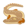 Crikey the Saltwater Crocodile Enamel Pin  -  Erstwilder  -  Quirky Resin and Enamel Accessories