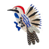 Wondrous Woodpecker Brooch (IMPERFECT)