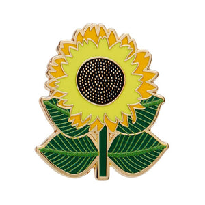 Sunshine & Smiles Enamel Pin  -  Erstwilder  -  Quirky Resin and Enamel Accessories