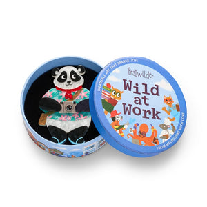 Flash Forrest Brooch  -  Erstwilder  -  Quirky Resin and Enamel Accessories