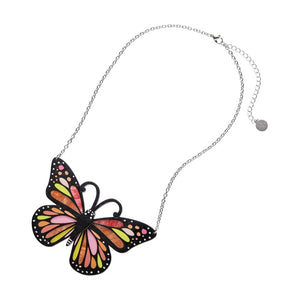 The Magnificent Monarch Butterfly Necklace  -  Erstwilder  -  Quirky Resin and Enamel Accessories