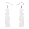 Marble Muse Drop Earrings  -  Erstwilder  -  Quirky Resin and Enamel Accessories