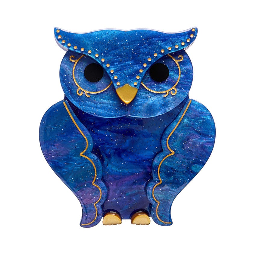 Guadeloupe the Saint Brooch  -  Erstwilder  -  Quirky Resin and Enamel Accessories
