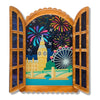 Fireworks Far & Wide Brooch