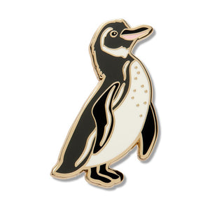 Galapagos Penguin Enamel Pin  -  Erstwilder  -  Quirky Resin and Enamel Accessories