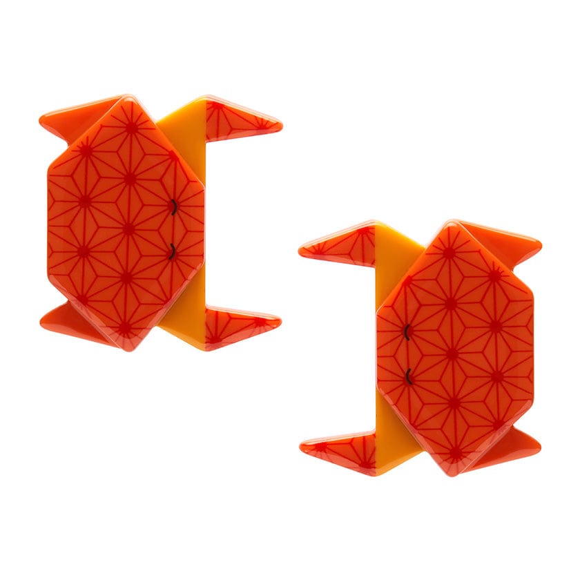 The Good Crab Hair Clips Set - 2 Piece  -  Erstwilder  -  Quirky Resin and Enamel Accessories