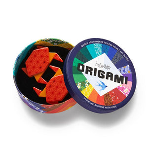 The Good Crab Hair Clips Set - 2 Piece  -  Erstwilder  -  Quirky Resin and Enamel Accessories