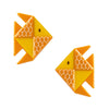 The Memorable Goldfish Hair Clips Set - 2 Piece