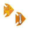 The Memorable Goldfish Hair Clips Set - 2 Piece