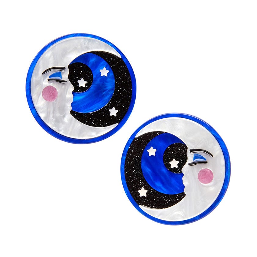 Dead of Night Hair Clips Set - 2 Piece  -  Erstwilder  -  Quirky Resin and Enamel Accessories