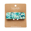 Green Gum Hair Clip Barrette