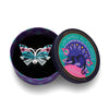 Butterfly Sonata Hair Clip Claw  -  Erstwilder  -  Quirky Resin and Enamel Accessories