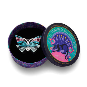 Butterfly Sonata Hair Clip Claw  -  Erstwilder  -  Quirky Resin and Enamel Accessories