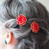 Flower of Life Hair Clips Set - 2 Piece