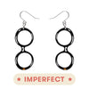 Spectacular Spectacles Iris Drop Earrings (IMPERFECT)  -  Erstwilder  -  Quirky Resin and Enamel Accessories
