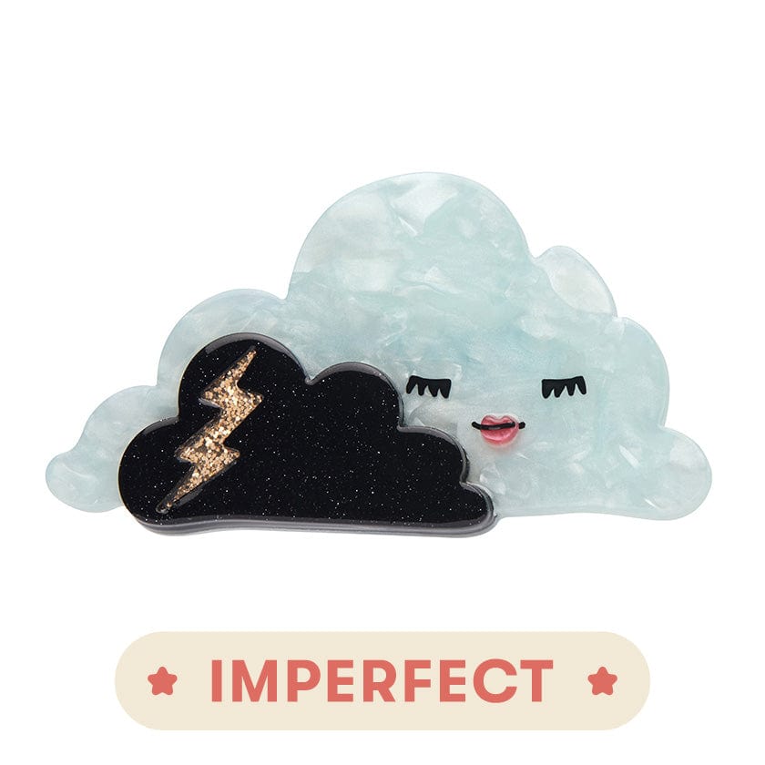 Stella the Storm Brooch (IMPERFECT)  -  Erstwilder  -  Quirky Resin and Enamel Accessories