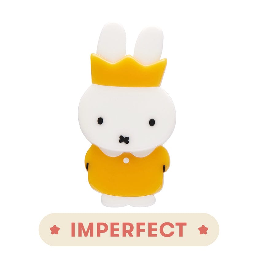 Queen Miffy Brooch (IMPERFECT)  -  Erstwilder  -  Quirky Resin and Enamel Accessories