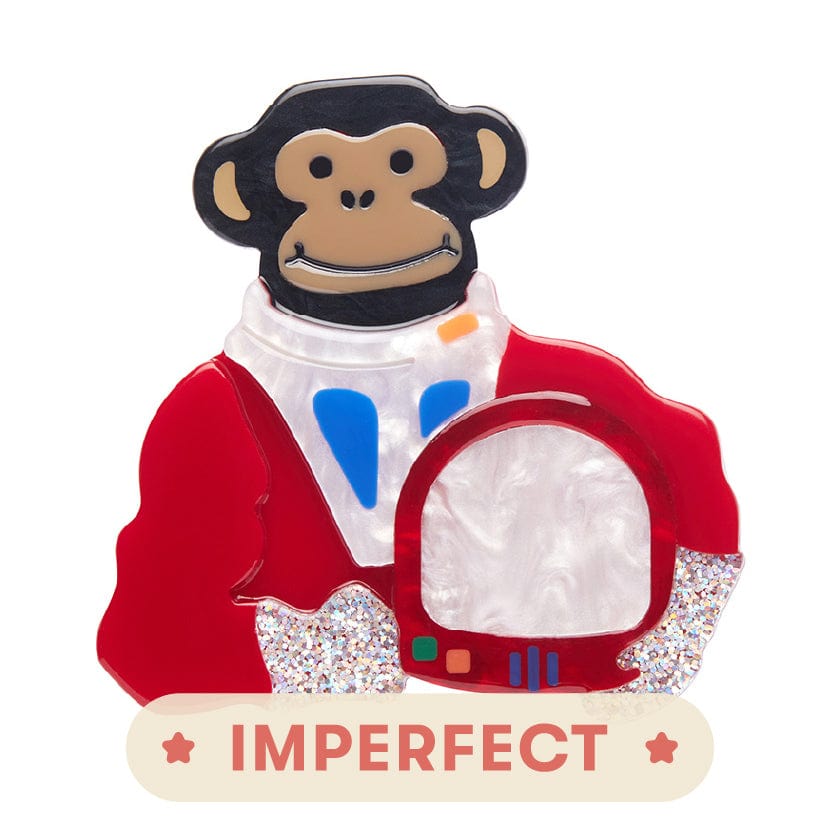 First Officer Brooch (IMPERFECT)  -  Erstwilder  -  Quirky Resin and Enamel Accessories