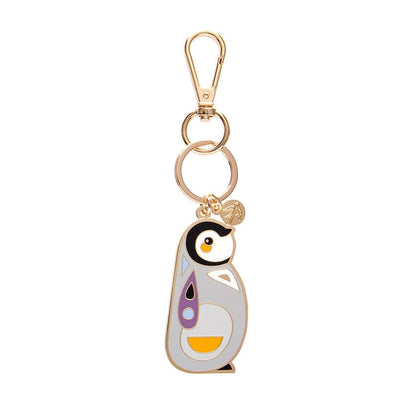 The Promising Penguin Enamel Key Ring  -  Erstwilder  -  Quirky Resin and Enamel Accessories