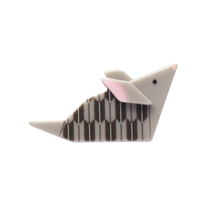 This Little Mouse Mini Brooch  -  Erstwilder  -  Quirky Resin and Enamel Accessories