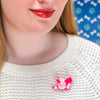 Pouncing Paulette Mini Brooch