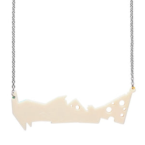 Cat and Mouse Necklace  -  Erstwilder  -  Quirky Resin and Enamel Accessories