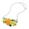 Yellow Efflorescence Necklace