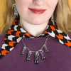 Halloween Hang-up Bat Necklace