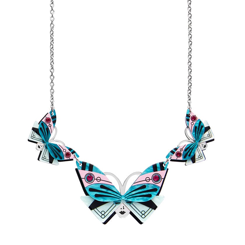 Butterfly Sonata Necklace  -  Erstwilder  -  Quirky Resin and Enamel Accessories