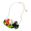 Woodland Friends Necklace  -  Erstwilder  -  Quirky Resin and Enamel Accessories