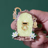 Silky’s Door Brooch