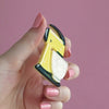 Spin Me Right Round Brooch - Lemon
