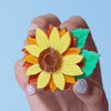 Follow the Sun Brooch