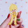 Canary Yellow Brooch