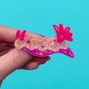 The Nebulous Nudibranch Brooch