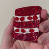 Glamington Cake Brooch