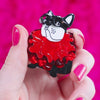 Ruff Ruff-les Mini Brooch