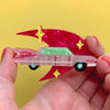 One Smooth Ride Brooch