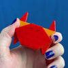 The Good Crab Brooch