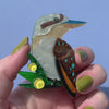 Kirby the Kookaburra Brooch