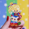Rainbow Brite Says Hello Brooch