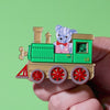 Bear Station Brooch