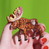 The Majestic Moose Brooch