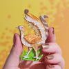 Lottie the Lyrebird Brooch