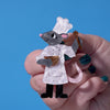Chez Raton Brooch